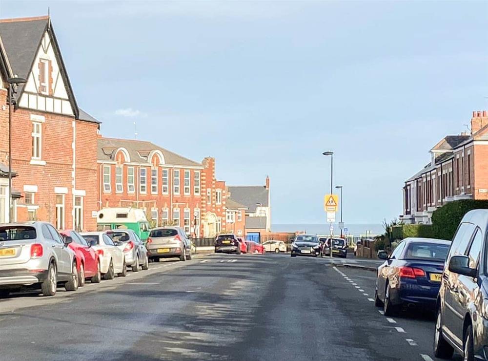 Setting at Surf Bay in Cullercoats, near Newcastle Upon Tyne, Tyne and Wear