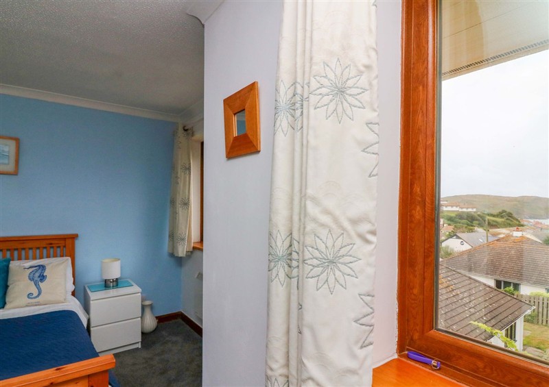 A bedroom in Surf View at Surf View, Hope Cove