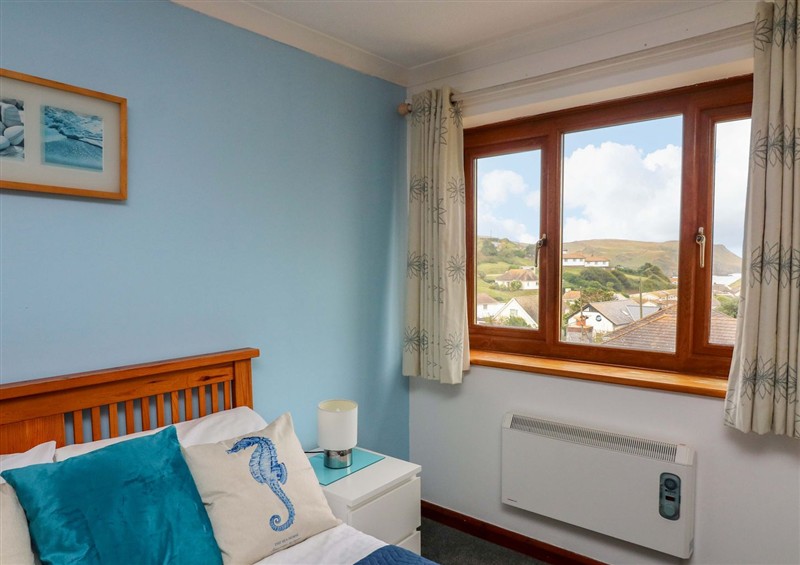 One of the 3 bedrooms at Surf View, Hope Cove