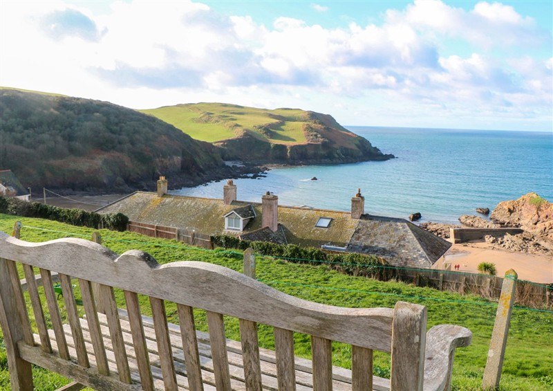 Rural landscape at Surf View, Hope Cove