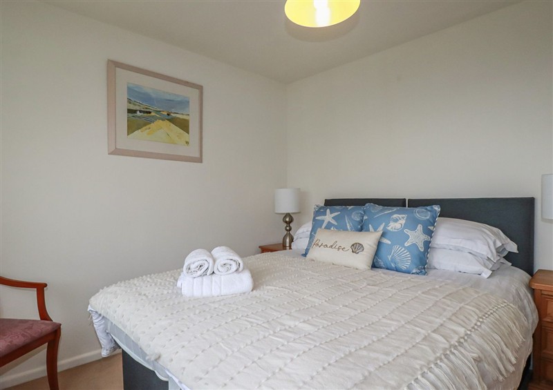 One of the 2 bedrooms at Surf View, Newquay