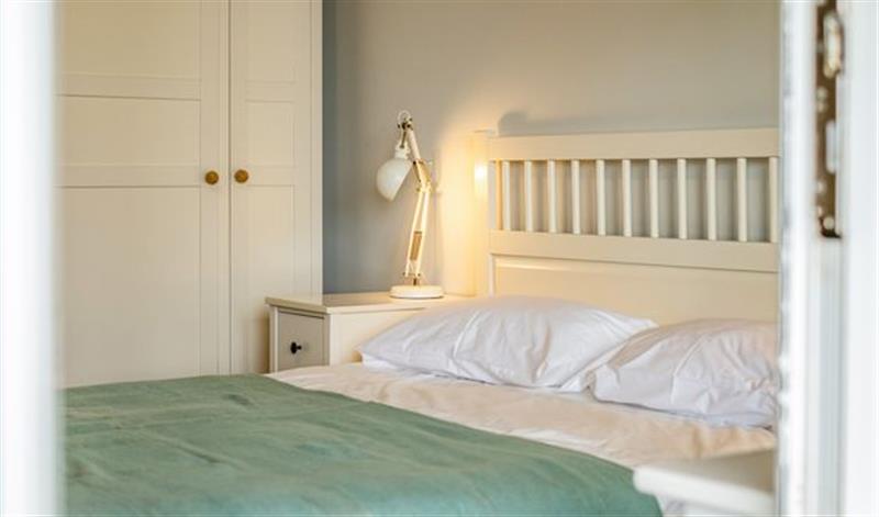 One of the bedrooms at Surfs Edge, Polzeath