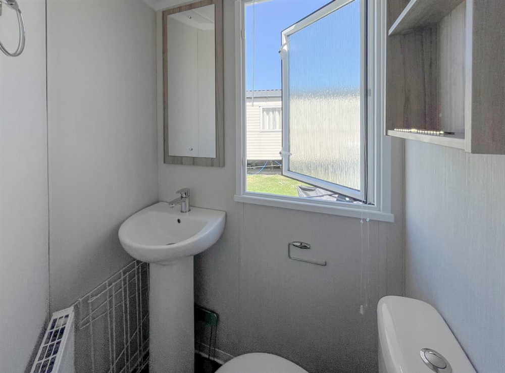 Bathroom at Sussex Park in Camber, near Rye, East Sussex