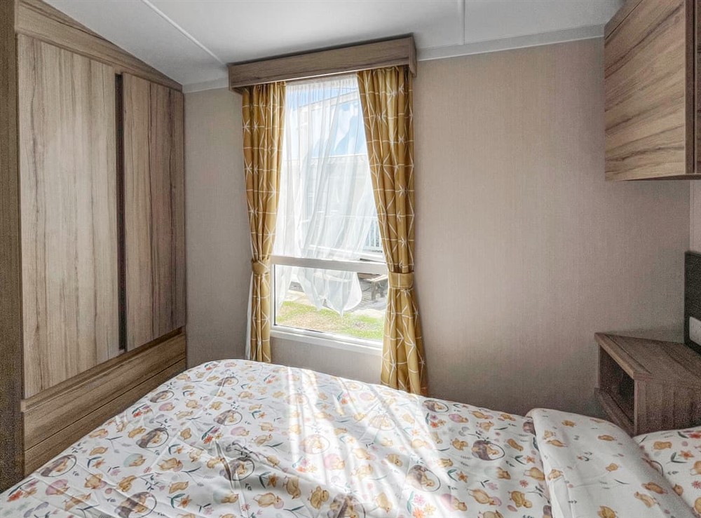 Double bedroom at Sussex Park in Camber, near Rye, East Sussex