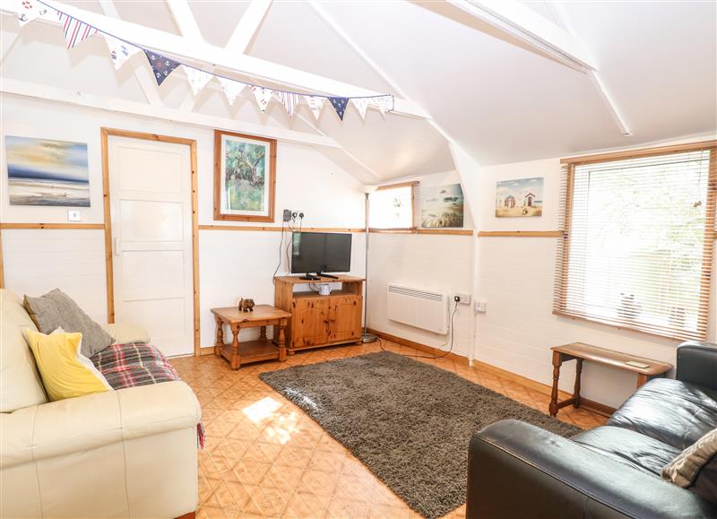 Enjoy the living room at Suzannes Beach Hut, Bacton near Walcott