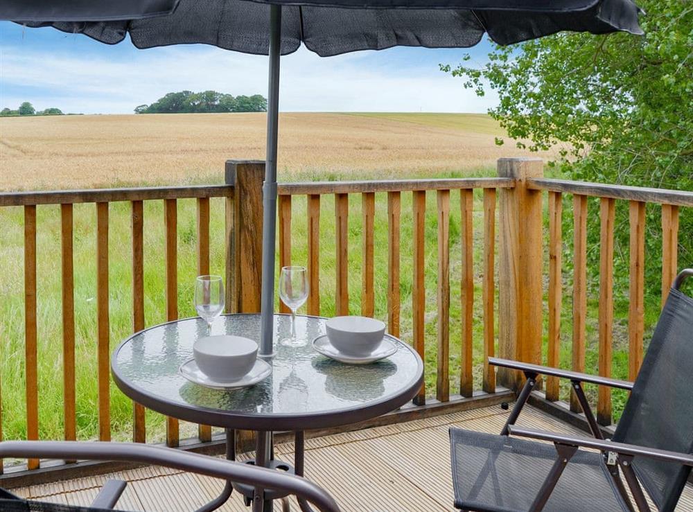 Delightful sitting out area with countryside views (photo 2) at The Cart Shed, 