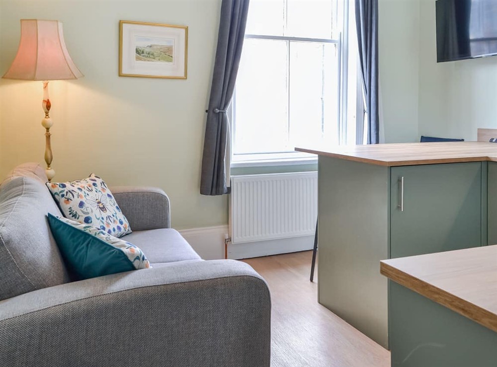 Open plan living space at Swale in York, North Yorkshire