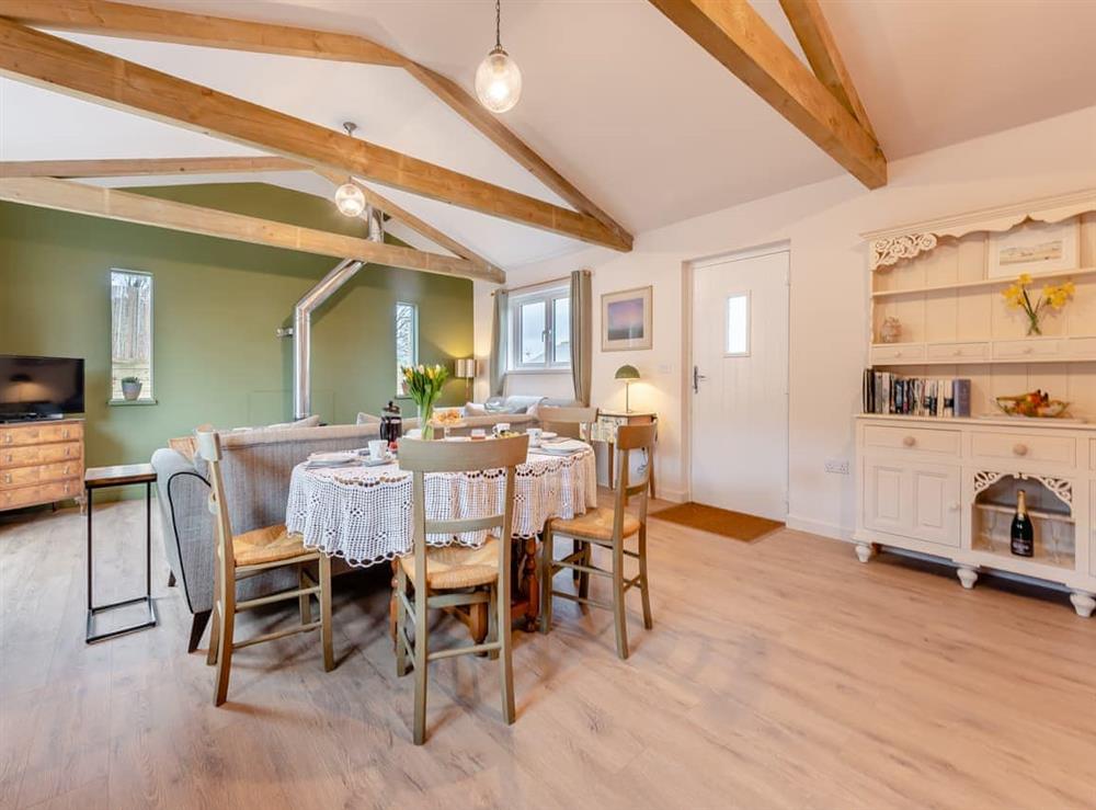 Dining Area at Swallow Barn in Bantham, Devon