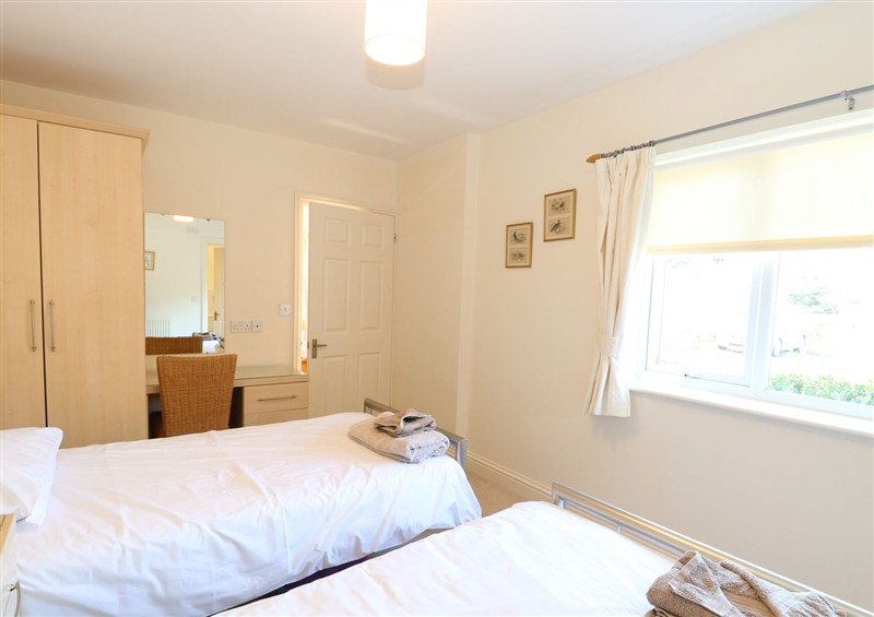 One of the bedrooms at Swallow Barn, Holton near Halesworth
