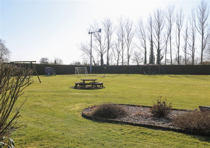 The garden in Swallow Barn at Swallow Barn, Holton near Halesworth