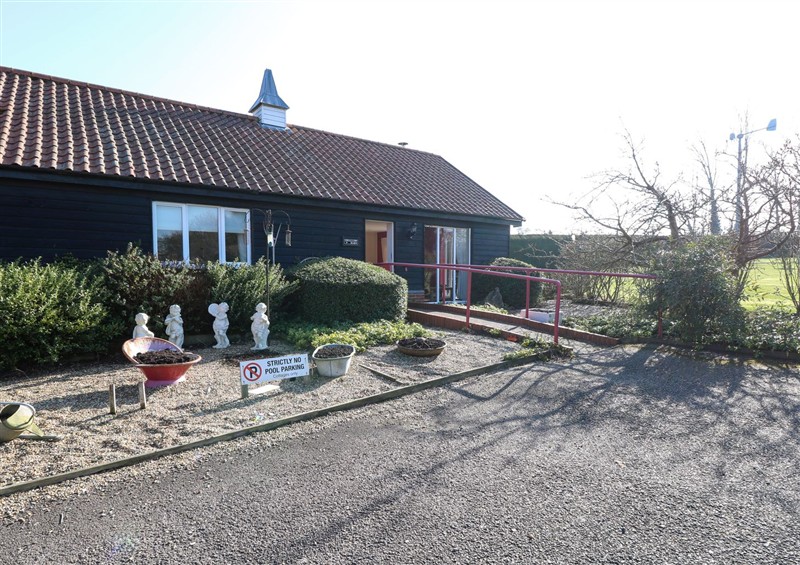 The setting at Swallow Barn, Holton near Halesworth