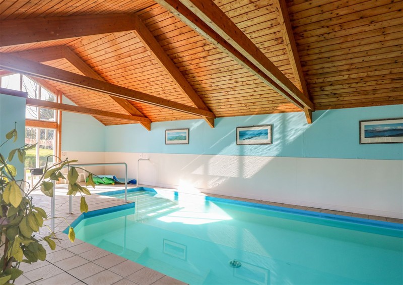 There is a swimming pool at Swallow Barn, Holton near Halesworth