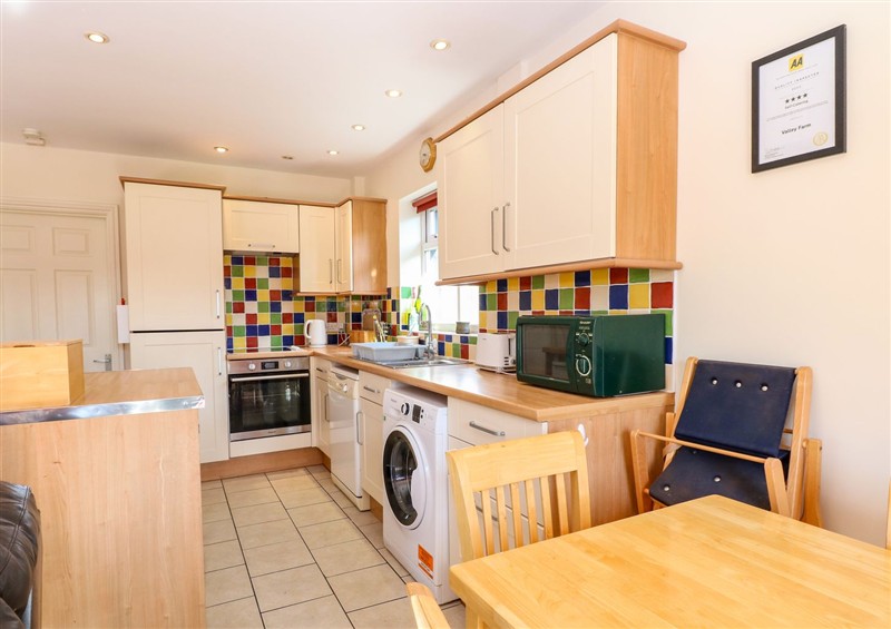 This is the kitchen at Swallow Barn, Holton near Halesworth