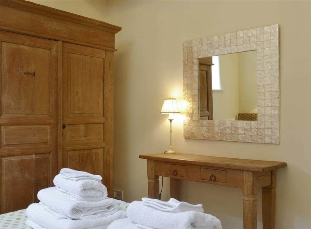 Ample storage and dressing area within double bedroom at Swallow Barn in near Carsington, Derbyshire
