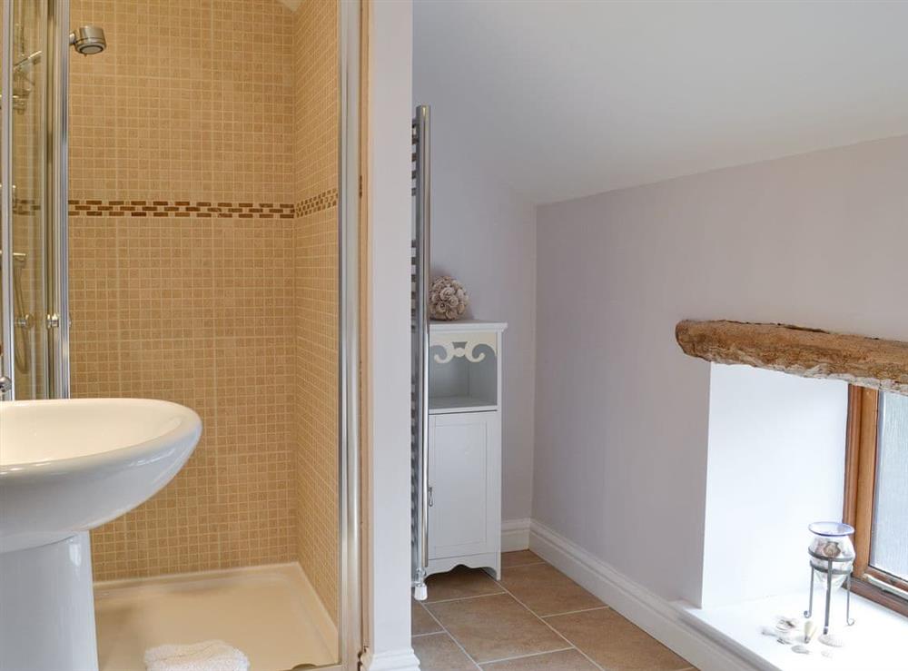 En-suite shower at Swallow Barn in Torpenhow, near Wigton, Cumbria