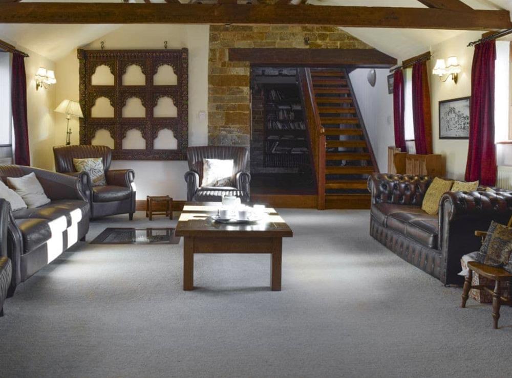 Characterful living room at Swallow Barn in Warkworth, Banbury, Oxon., Oxfordshire