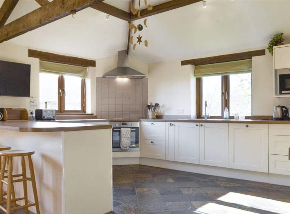 Fully-appointed fitted kitchen at Swallow Barn in Warkworth, Banbury, Oxon., Oxfordshire