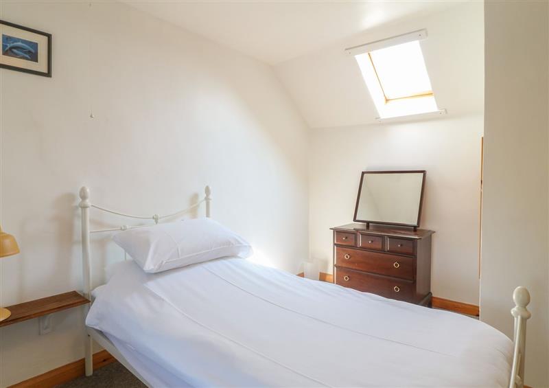 One of the bedrooms at Swallow Cottage, Kilkhampton