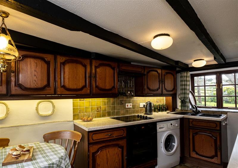 This is the kitchen at Swallow Cottage, Lower Trefeock near Port Isaac