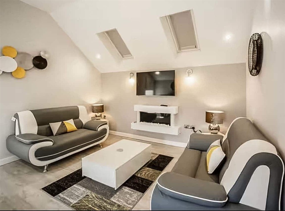 Living area at Swallow Cottage in Rowley, near Consett, Durham