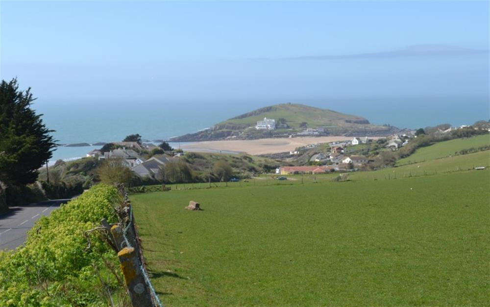 Burgh Island  at Swallow Cottage in Thurlestone