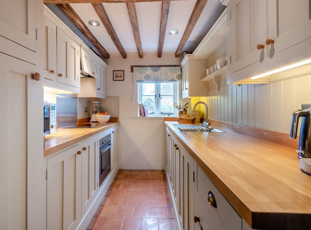 Kitchen at Swallow Cottages, No. 1 in Wickmere, Norfolk