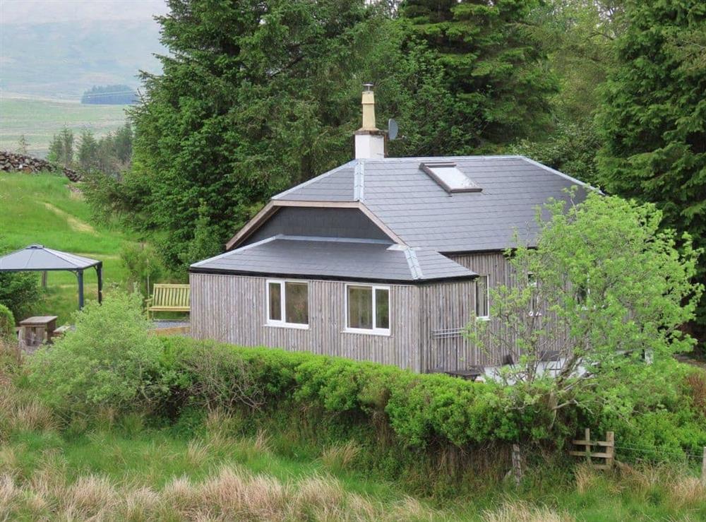 Exterior at Swallow Lodge in Bardennoch West, near Carsphairn, Kirkcudbrightshire