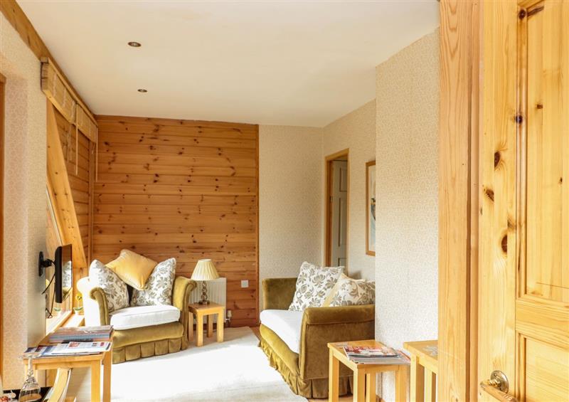 Relax in the living area at Swallow Lodge, Hadston near Amble