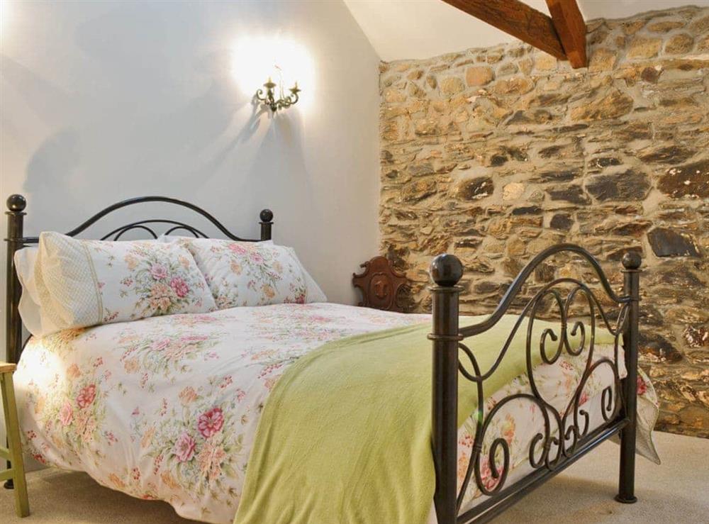 Double bedroom at Swallow Lodge in Mathry, near St Davids, Dyfed
