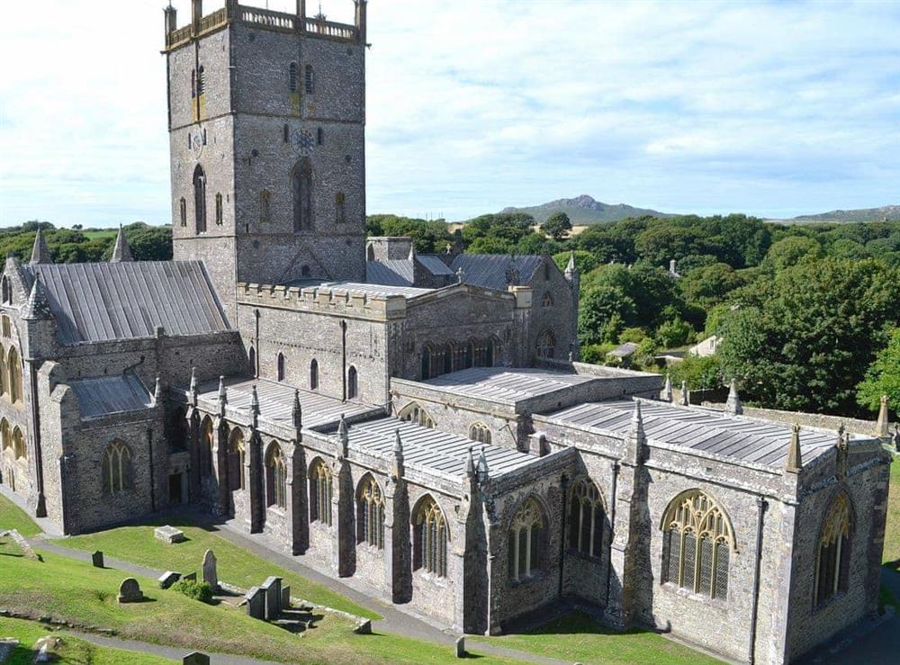 St Davids Cathedral at Swallow Lodge in Mathry, near St Davids, Dyfed