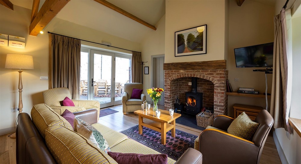 The sitting area at Swallow in Ripon, North Yorkshire