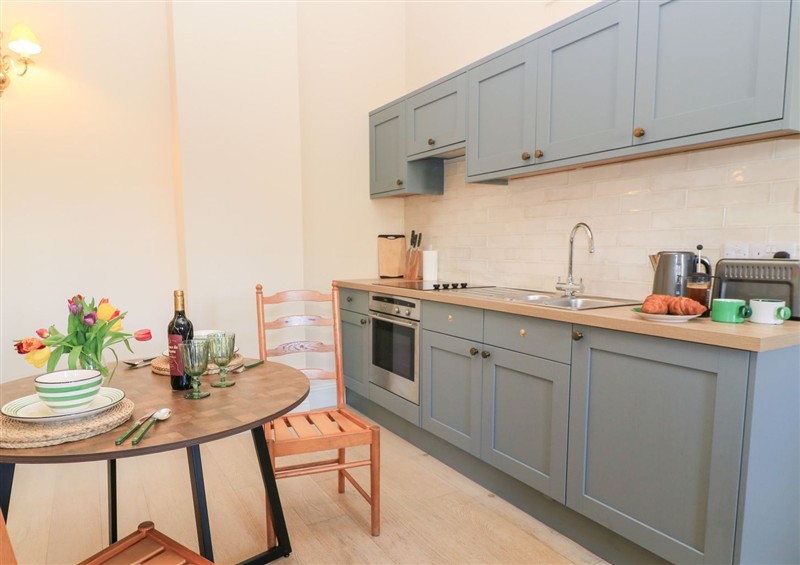 The kitchen at Swallow Studio, Andoversford near Cheltenham