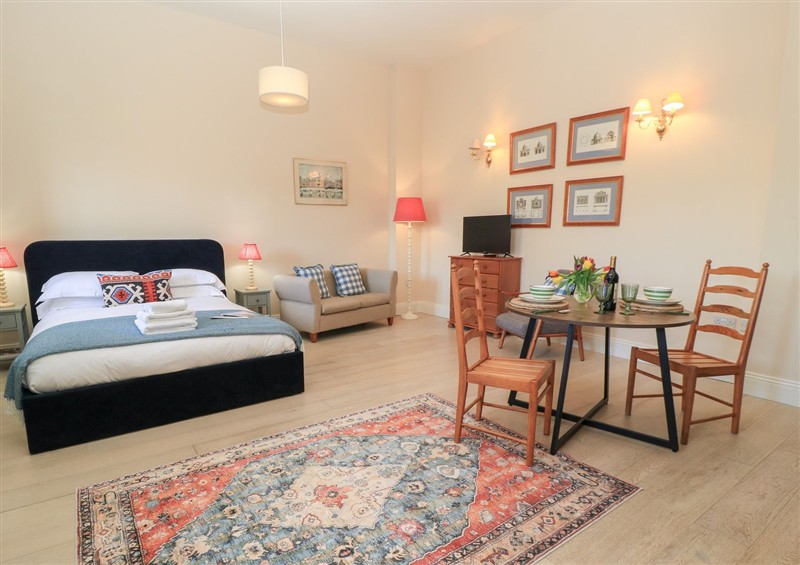The living area at Swallow Studio, Andoversford near Cheltenham