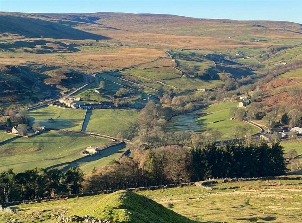 Surrounding area at Swallowholm in Arkengarthdale, North Yorks., Surrey