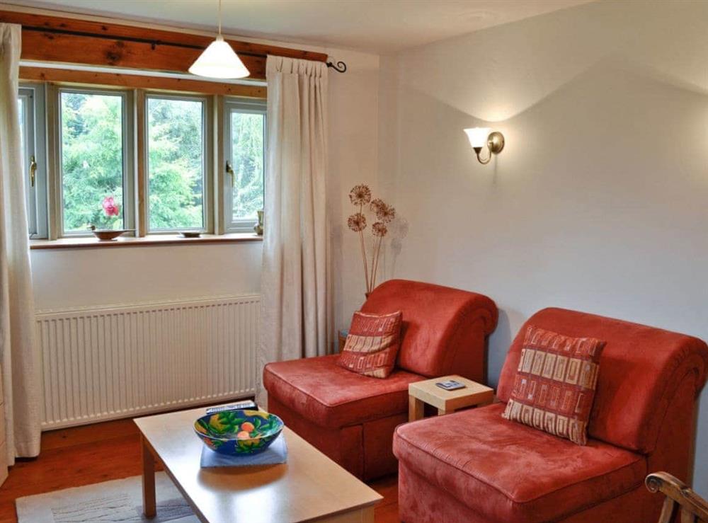 Living room at Swallows Barn in Claxby, near Market Rasen, Lincolnshire