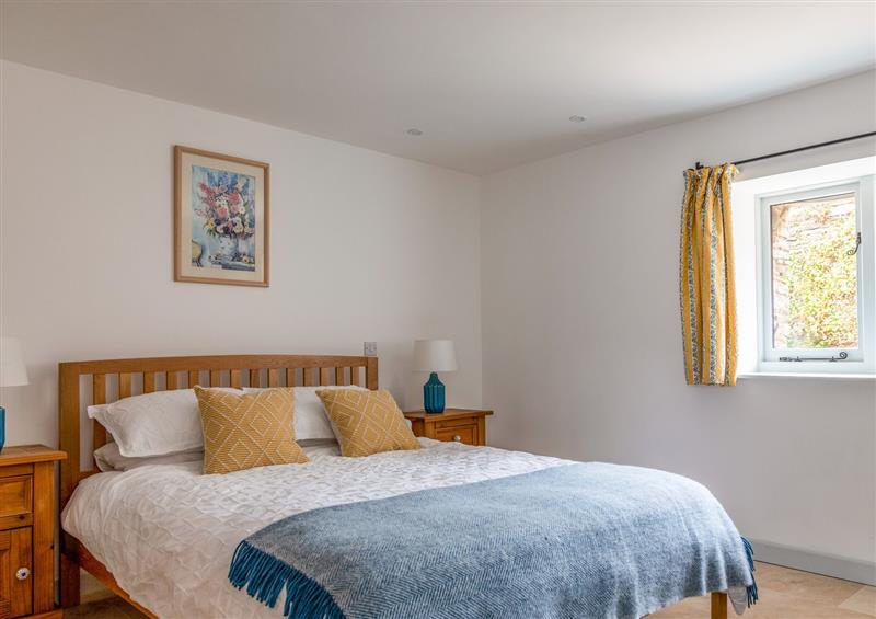 One of the 2 bedrooms at Swallows Barn, Dartmouth