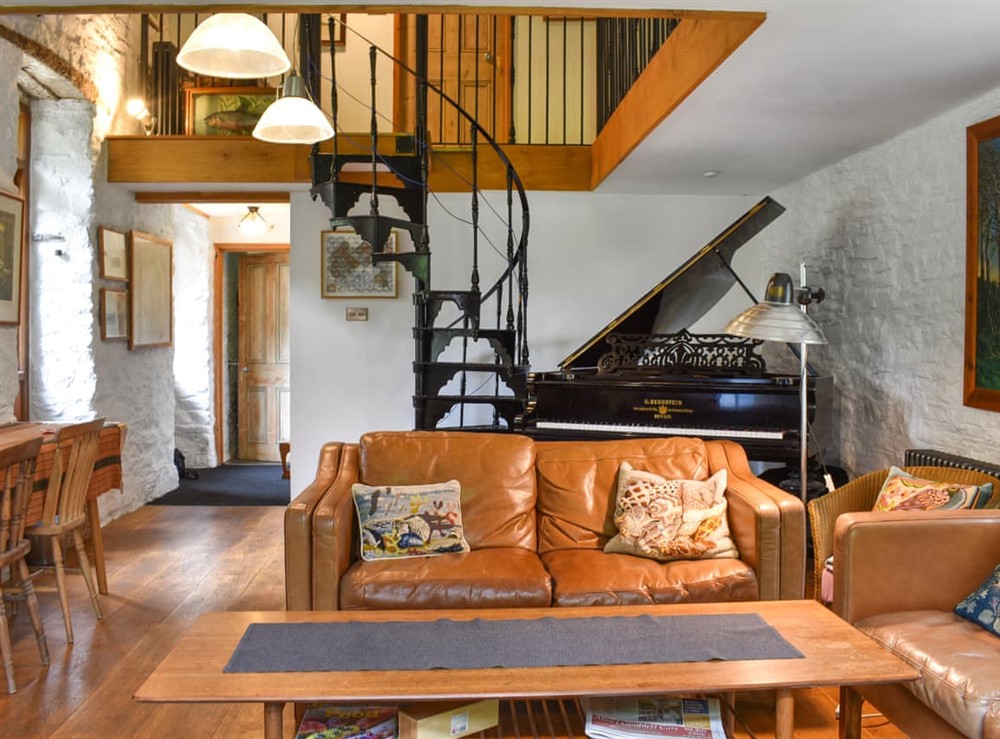 Open plan living space (photo 2) at Swallows Barn in Liskeard, Cornwall