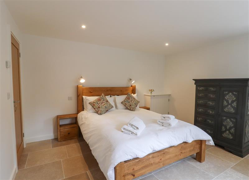 One of the 3 bedrooms at Swallows Lodge, Dormansland