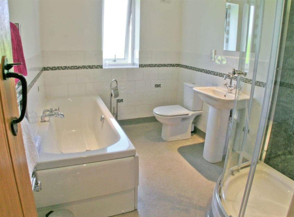 Bathroom at Swallow’s Nest in Little Musgrave, near Kirkby Stephen, Cumbria