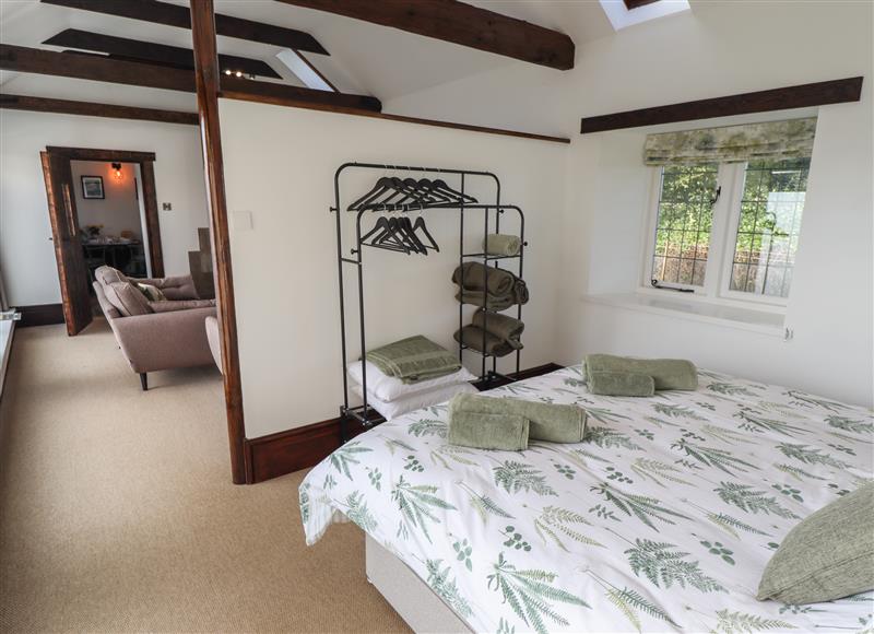 One of the bedrooms at Swallows Nest, Redbourne near Hibaldstow