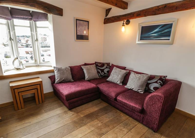 The living area at Swallows Nest, Whitby