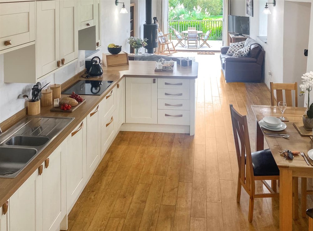 Open plan living space (photo 2) at Swallows in Portscatho, Cornwall
