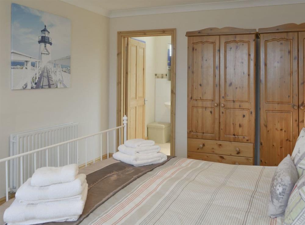 Ample storage within double bedroom at Swallows Rest in East Taphouse, near Liskeard, Cornwall