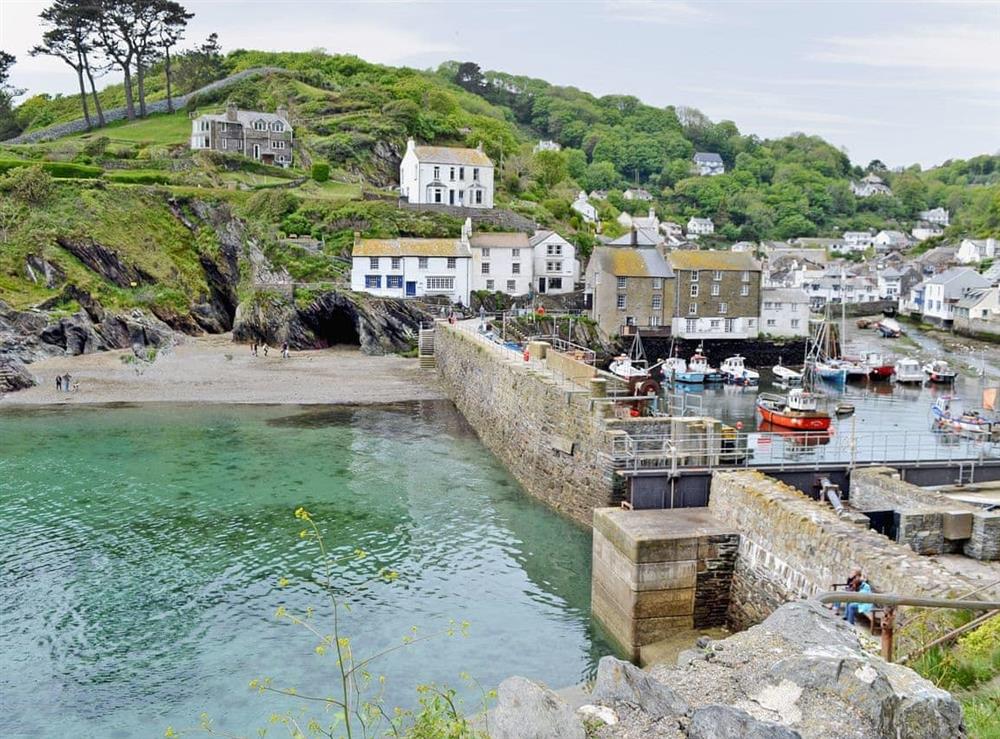 Polperro Harbour at Swallows Rest in East Taphouse, near Liskeard, Cornwall