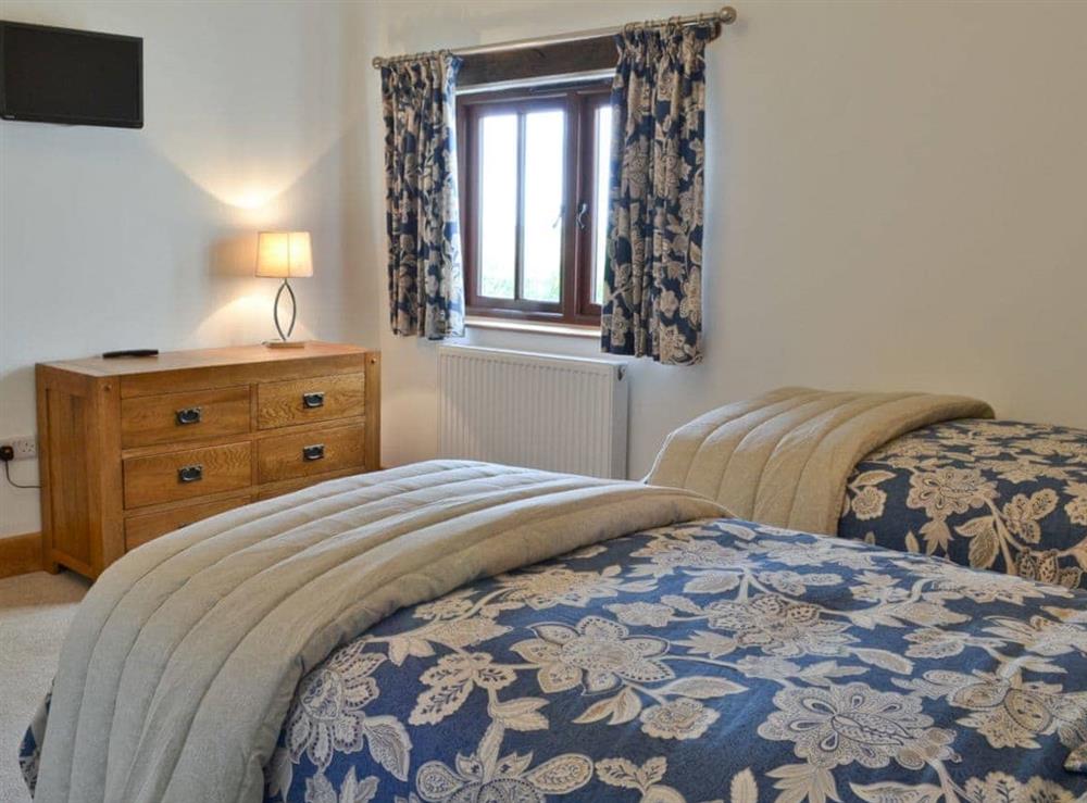 Twin bedroom (photo 2) at Swallows Retreat in Hartland, Devon
