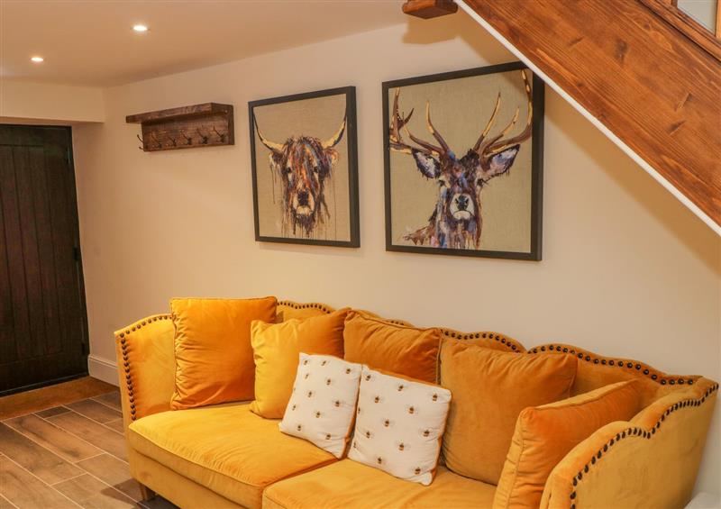 Relax in the living area at Swallows Return, Wildboarclough near Sutton
