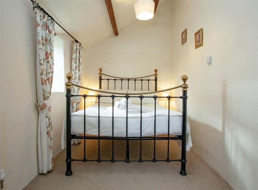Double bedroom at Swallows Swoop in Tresmorn, Bude, Cornwall., Great Britain
