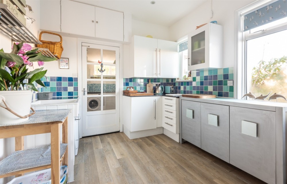 Kitchen at Swallows in Torcross
