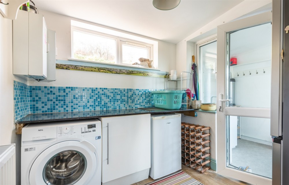 The kitchen at Swallows in Torcross
