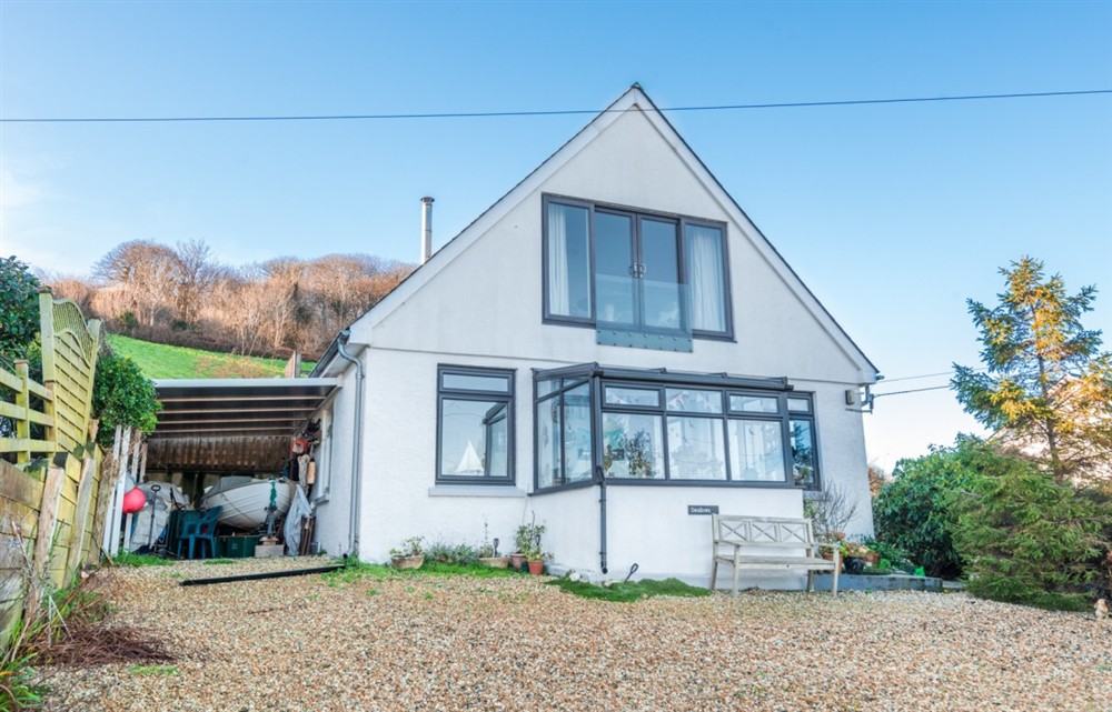 This is the setting of Swallows at Swallows in Torcross